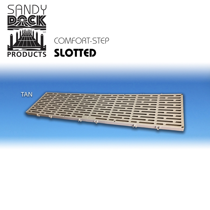 Comfort-Step Slotted Tan 48"   